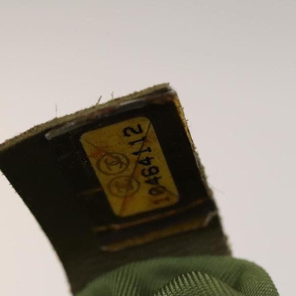 CHANEL Sports Line COCO Mark Shoulder Bag Nylon Black CC Auth 138035 - Picture 12 of 16